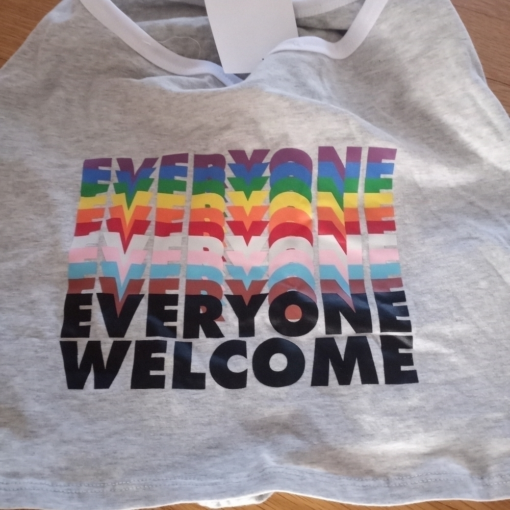 Host Pick !!Target Welcome Everyone Pride Dog & Cat Tutu Skirt and Cropped Tank - Picture 6 of 8